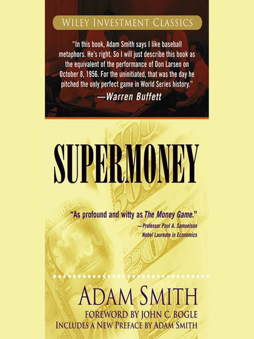 Title details for Supermoney by John C. Bogle - Wait list